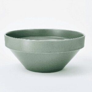 Threshold Studio McGee - Green Wide Brim Bowl Stoneware Crackled Finish